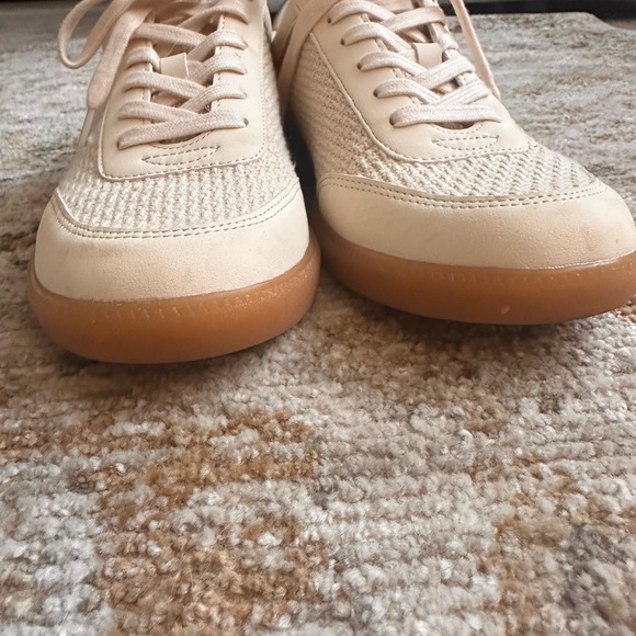 J.Crew Factory Womens Ivory Sneakers. - Picture 9 of 15